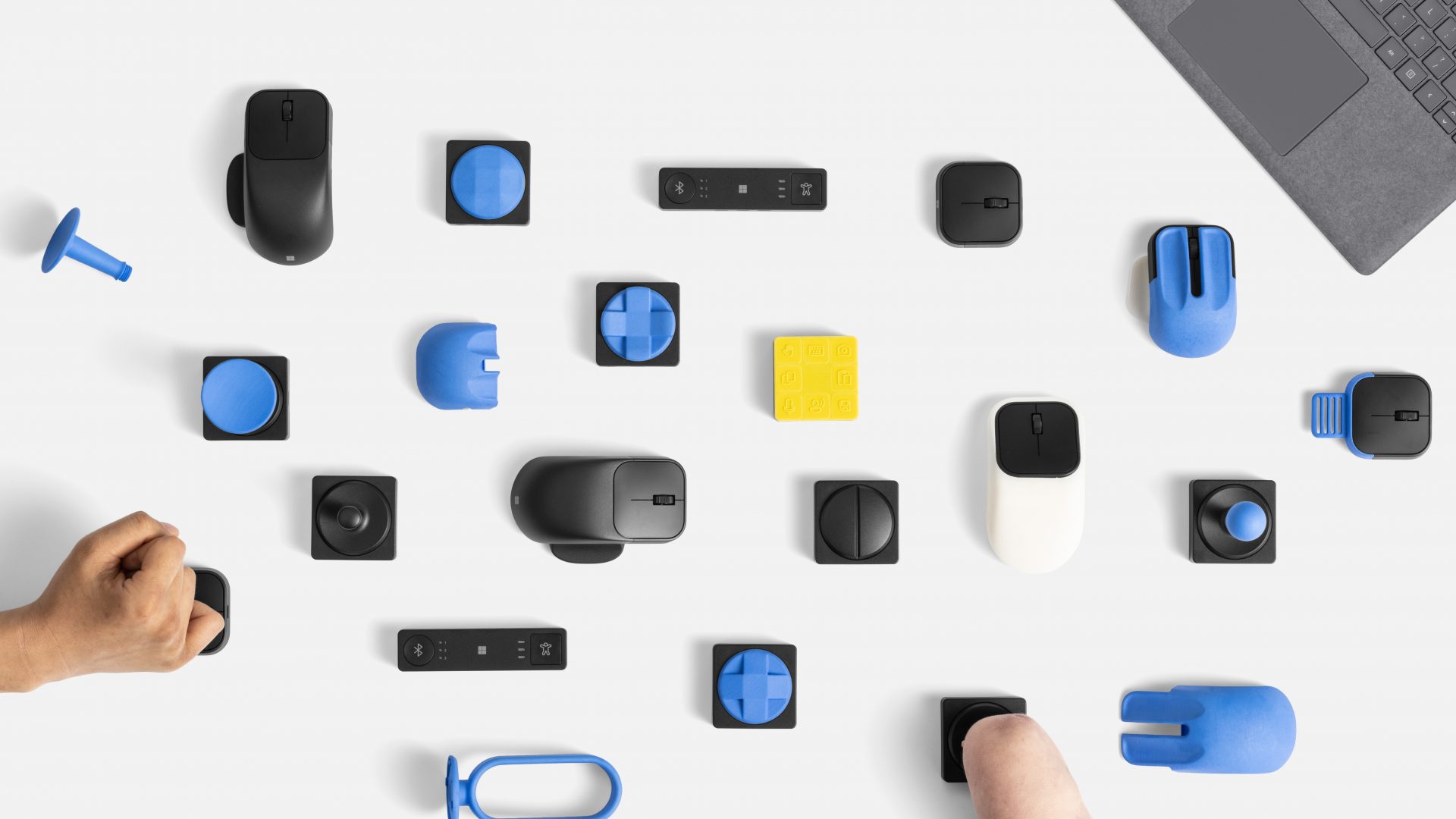 Microsoft Adaptive Accessories, one of the main inspirations behind this project